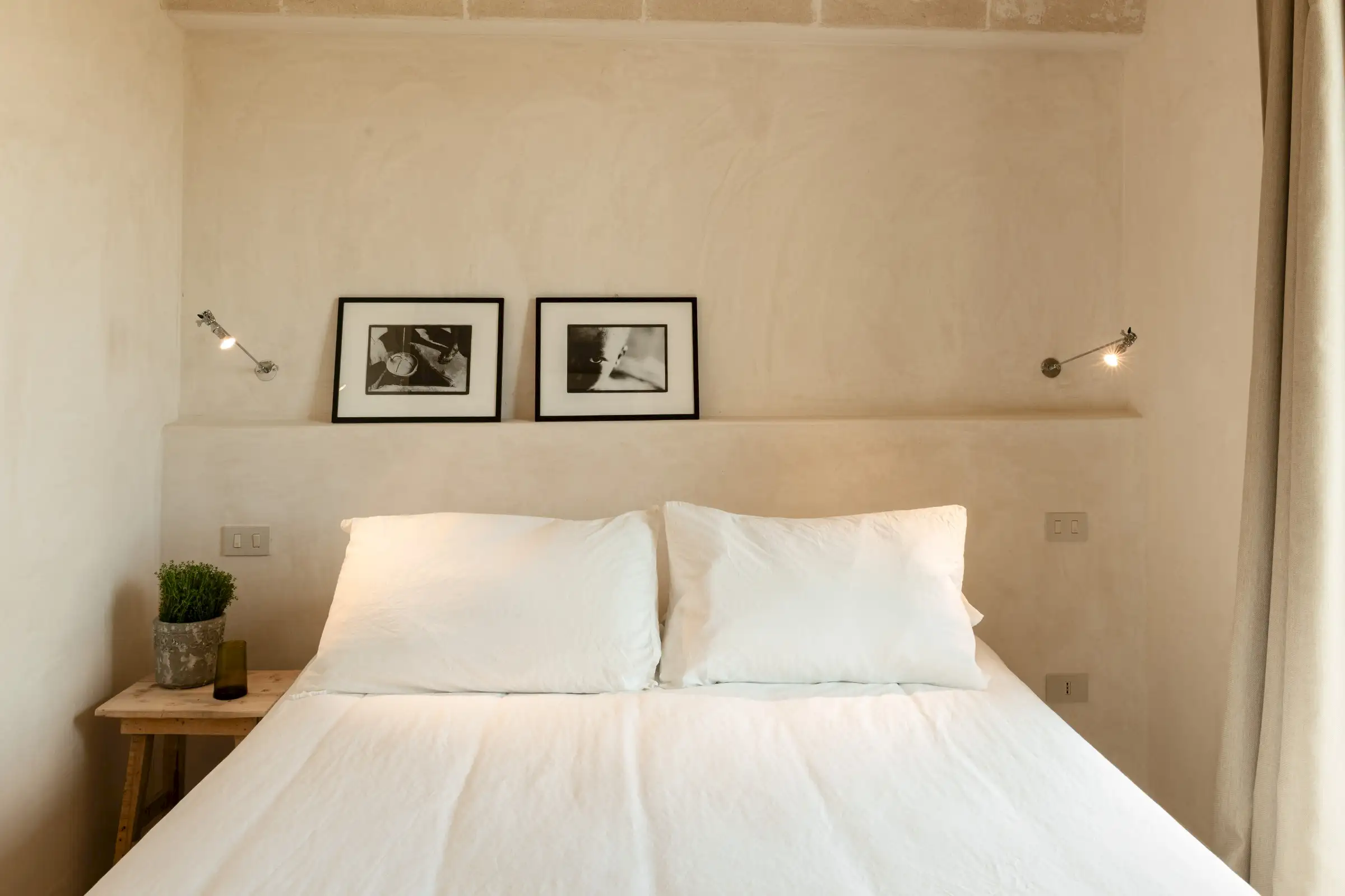 stanza da letto minimal