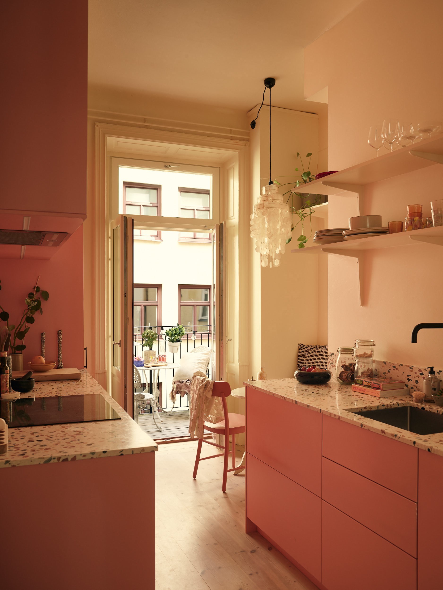 cucina rosa