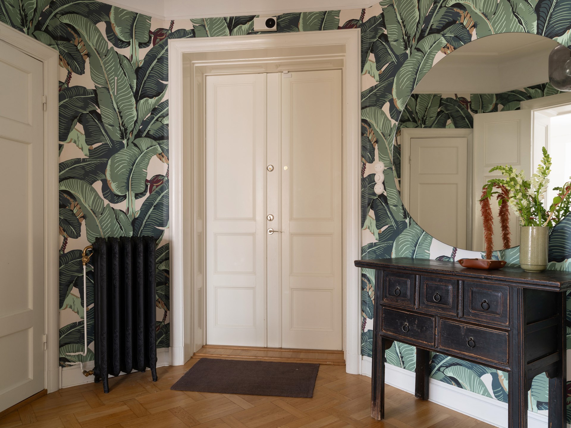 ingreso tappezzeria a fiori