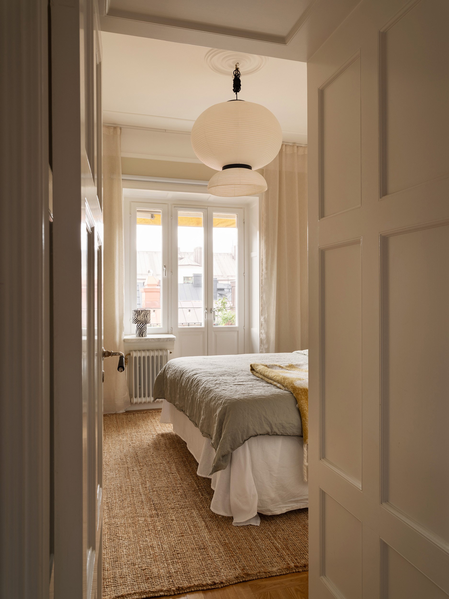 stanza da letto neutra