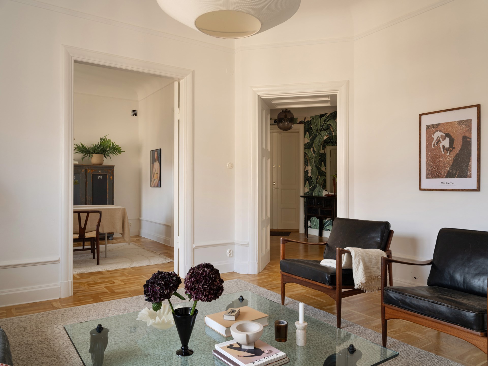 vista sulla sala da pranzo